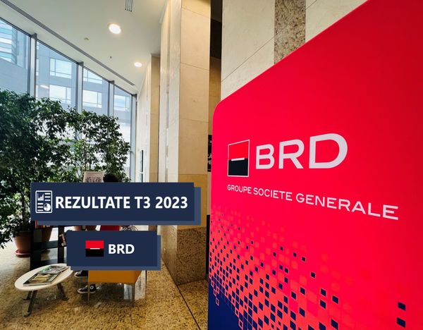 BRD a raportat venituri bancare de 2,83 miliarde RON în T1-3 2023 (+11,4%)